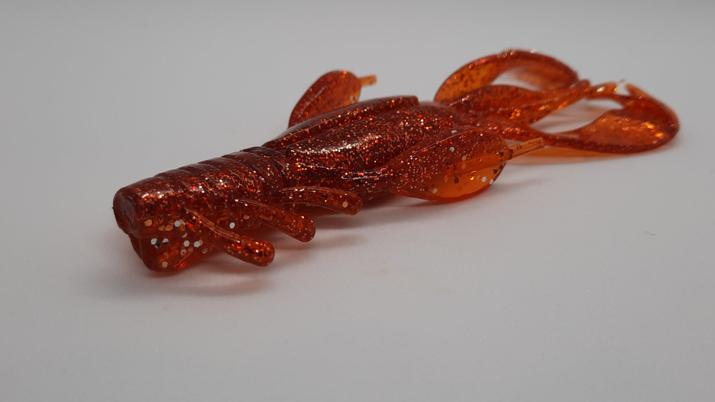 4" FIRSTORM CRAW SOFT PLASTIC - 4 PACK